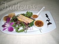Foie gras dans les prés