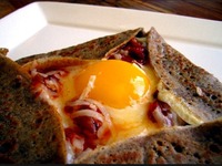 Galette oeuf/ formage..