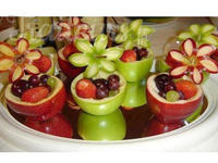 décoration fruits