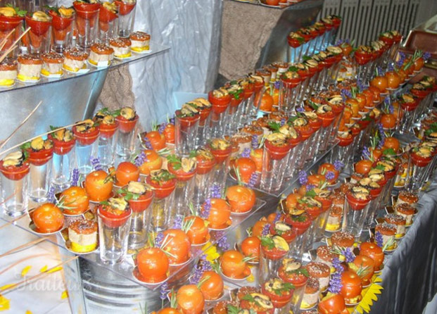 Buffet thème tomates
