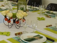 Table mariage champêtre