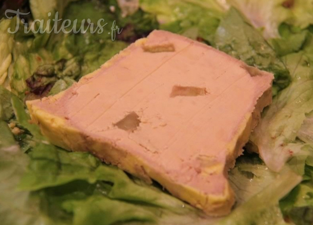 foie gras aux pommes et au miel
