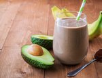 Mon smoothie bien-être : avocat cacao