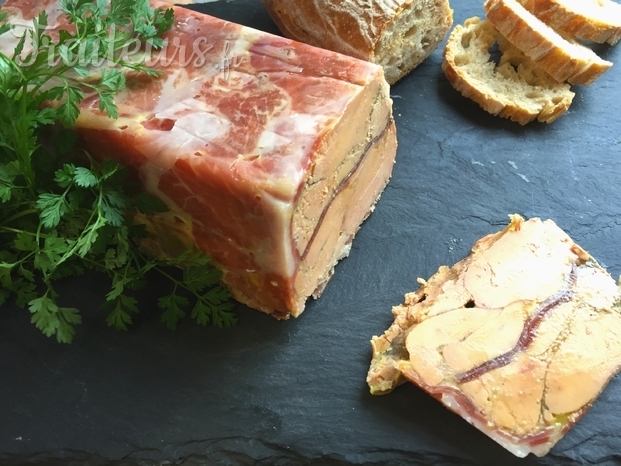 Terrine foie gras et jambon bellota