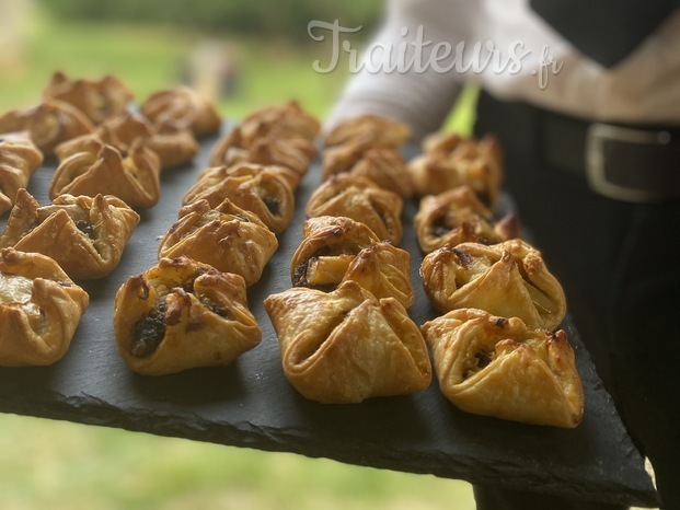 Feuilleté boudin aux pommes