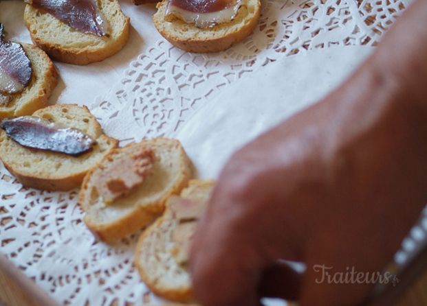 Toasts foie gras