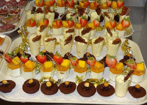 Présentation desserts