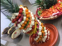 Pièce montée crudités