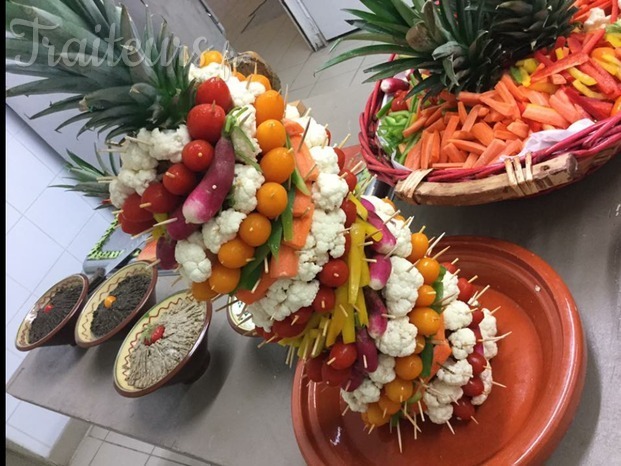 Pièce montée crudités