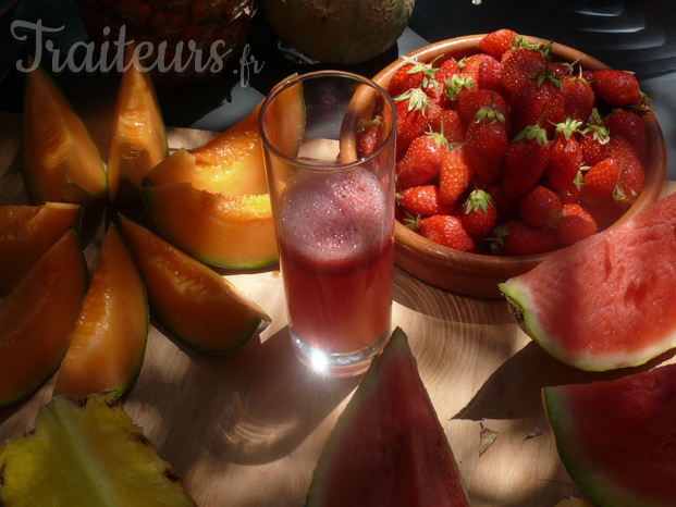 Animation Jus de fruits