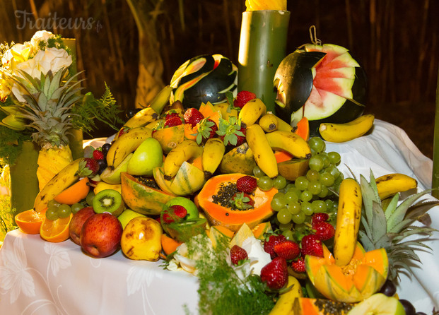 Cascade de fruits