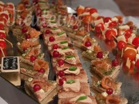 Assortiment de canapés