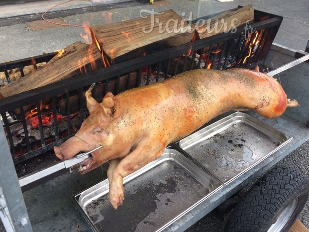 Cochon a la broche