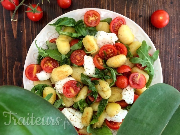 Salade italienne de gnocchis grillés