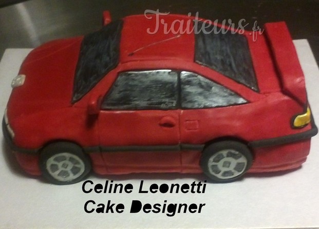 Gâteau voiture