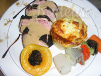 Viande gratin