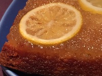 Gâteau renversé au citron