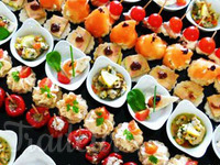 Verrines et canapés