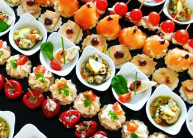 Verrines et canapés