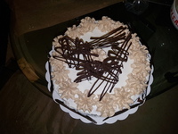 Gâteau d'anniversaire au coco