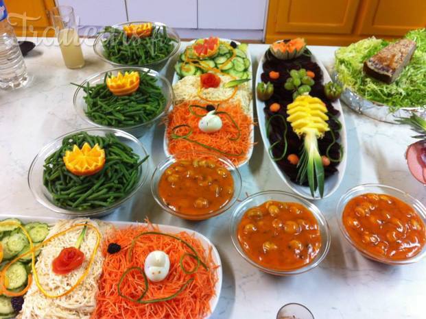 buffet de crudités