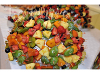 brochettes fruits