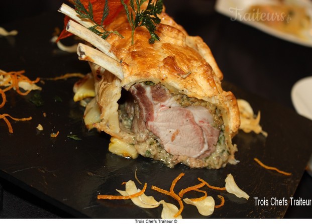 Carré d'agneau en croûte