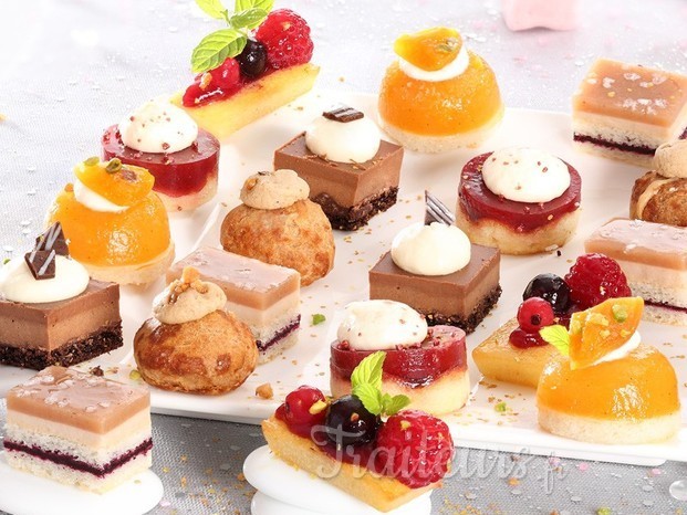 Plateau de petits fours prestige