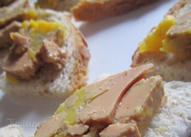 Toasts foie gras