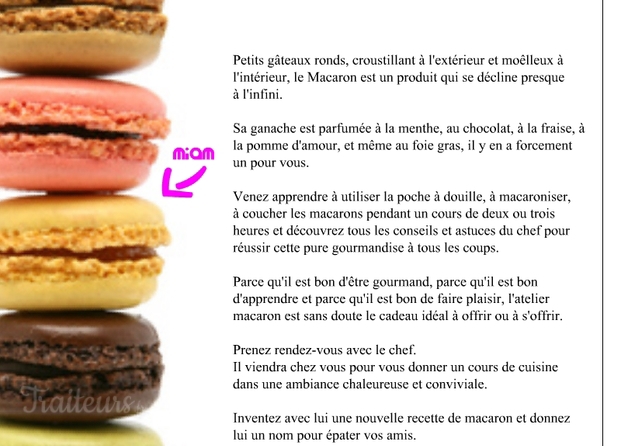 atelier macarons