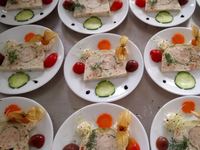 terrine de langouste en queue d'écrevisses