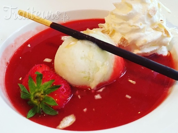 Soupe de fraise