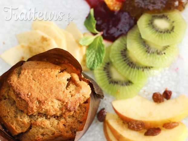 MUFFIN ONCTUEUX ET SA CONFITURE MAISON