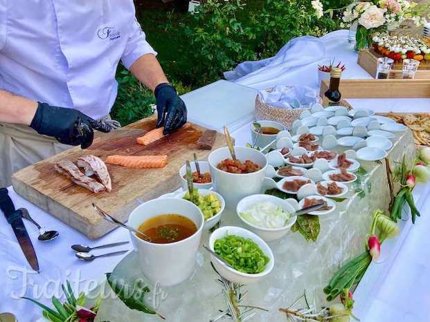 Atelier culinaire pour un mariage haut de gamme à Tours