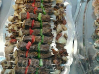 Brochettes de boeuf