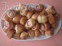 Roulés de saucisses