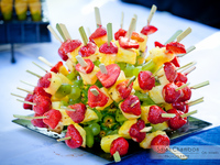 Brochettes de fruits