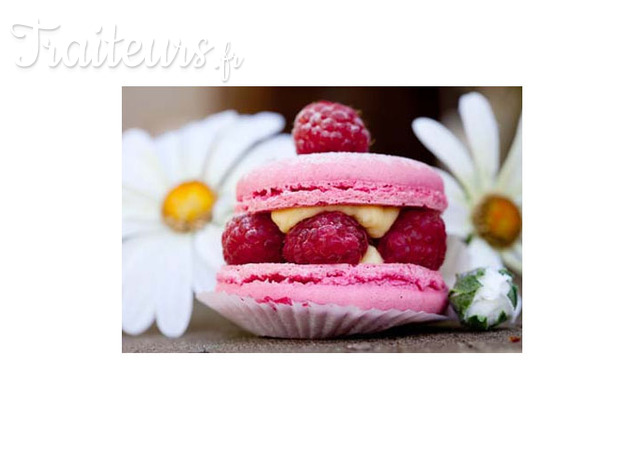 macaron framboise