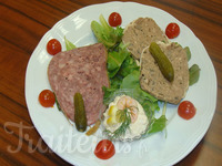 Assiette de pâtés