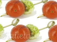 Tomates cerise au pesto