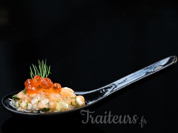 Tartare de saumon