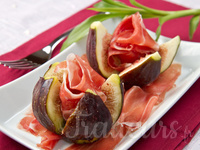 Figues au jambon