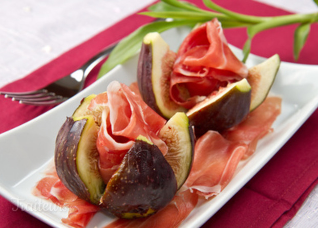 Figues au jambon