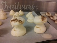 Atelier Meringue : petits champignons pour Noël