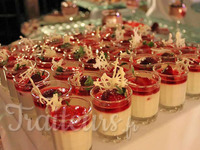 Verrines de panna cotta