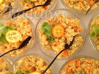 salade de quinoa aux carottes à l'orange