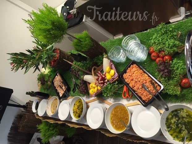 Buffet d'entreprise - conciergerie culinaire