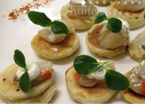 blinis de saint jacques