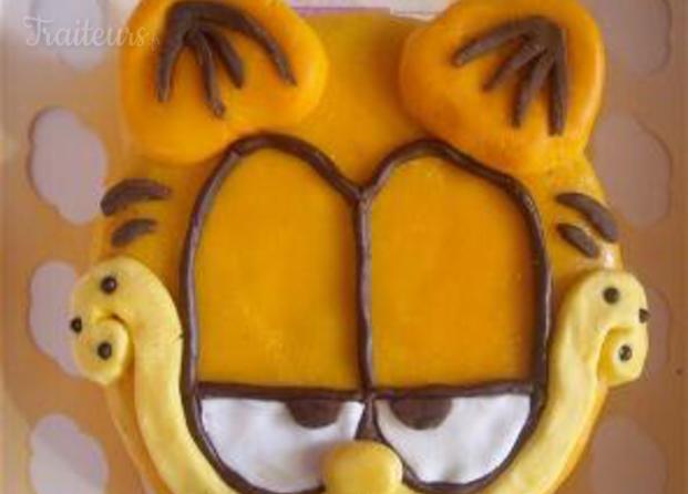 Gâteau Garfield 3D