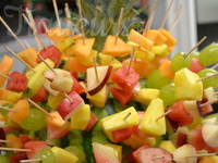 Brochettes de fruits frais - Vin d'Honneur - Mariage